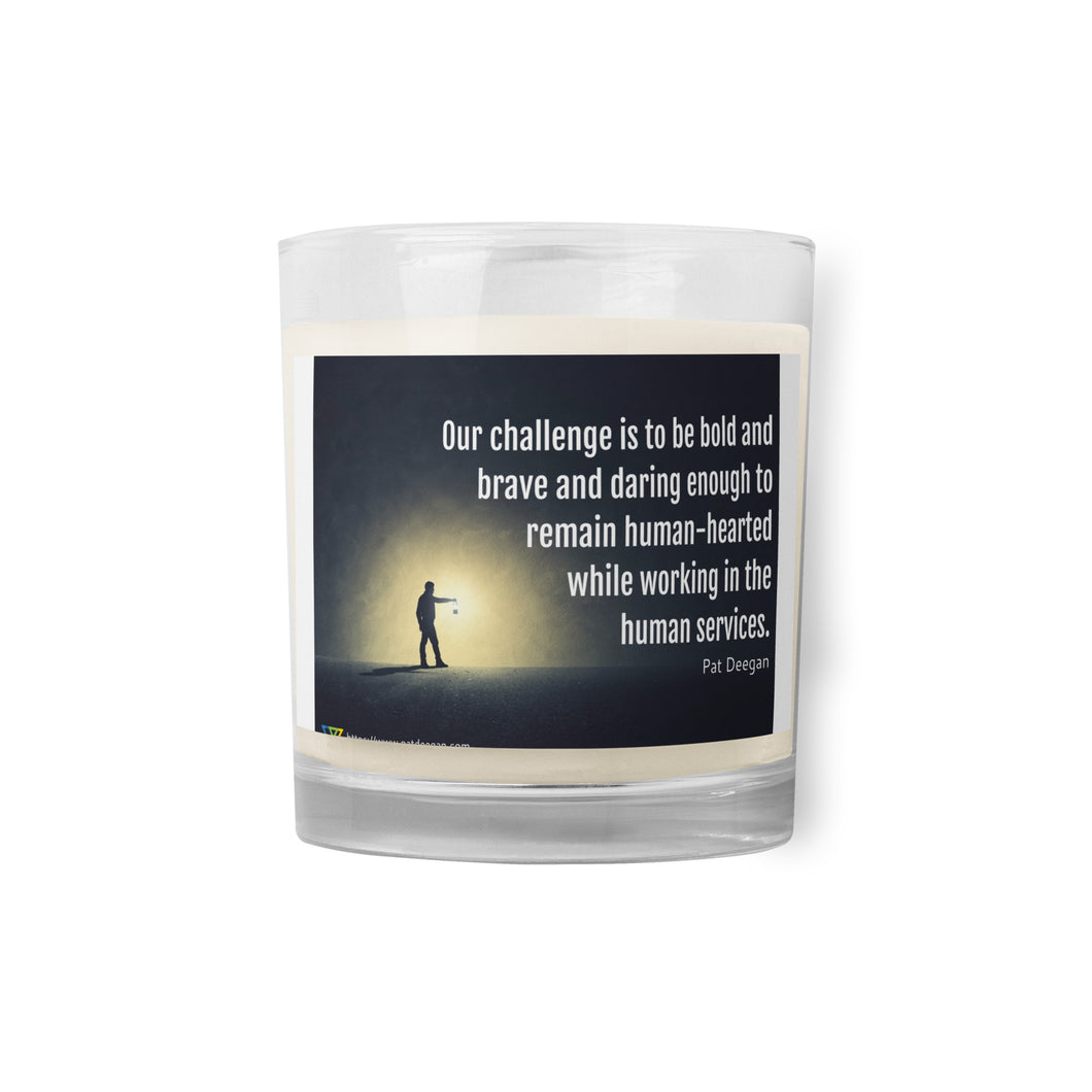 Human Hearted soy wax candle