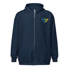 Load image into Gallery viewer, Conspiracy of Hope zip hoodie