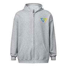 Load image into Gallery viewer, Conspiracy of Hope zip hoodie